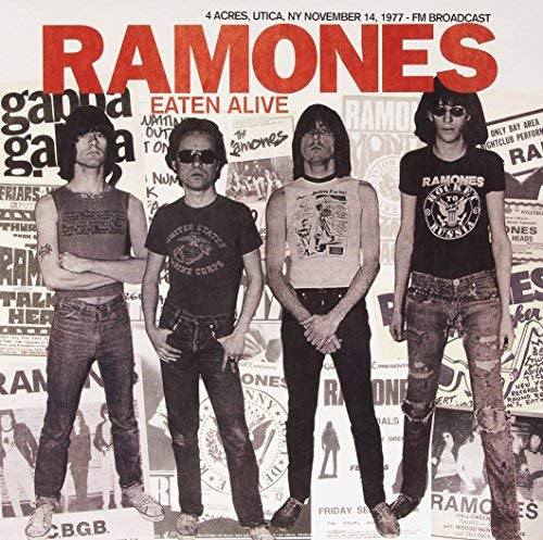 RAMONES - EATEN ALIVE - 4 ACRES UTICA NY NOVEMBER - LP