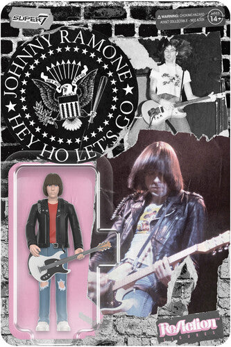 Ramones SUPER7 - ReAction Figure - Johnny Ramone (Collectible, Figure, Action Figure)
