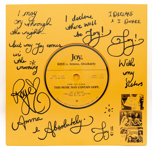 Joy. (Feat Amma & Absolutely) (7")