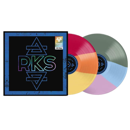 Rainbow Kitten Surprise RKS RSD 10th anniversary rainbow tricolor 2LP vinyl cover