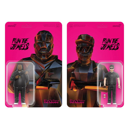 Super7 - Run the Jewels ReAction Figures Wave 2 Set - Dangerous Killer Mike and El-P (Large Item, Collectible, Figure, Action Figure)