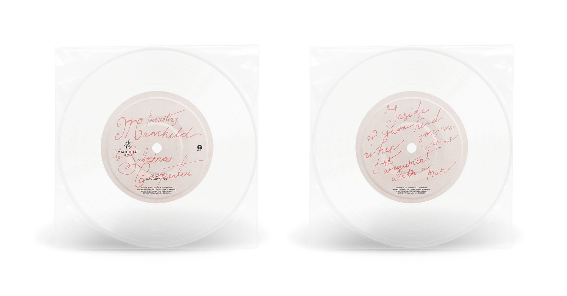 Manchild [Clear 7" Single]
