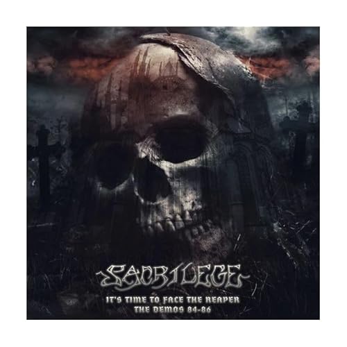 It'S Time To Face The Reaper - The Demos 84-86 (White W/ Black Splatter Vinyl 2Lp)