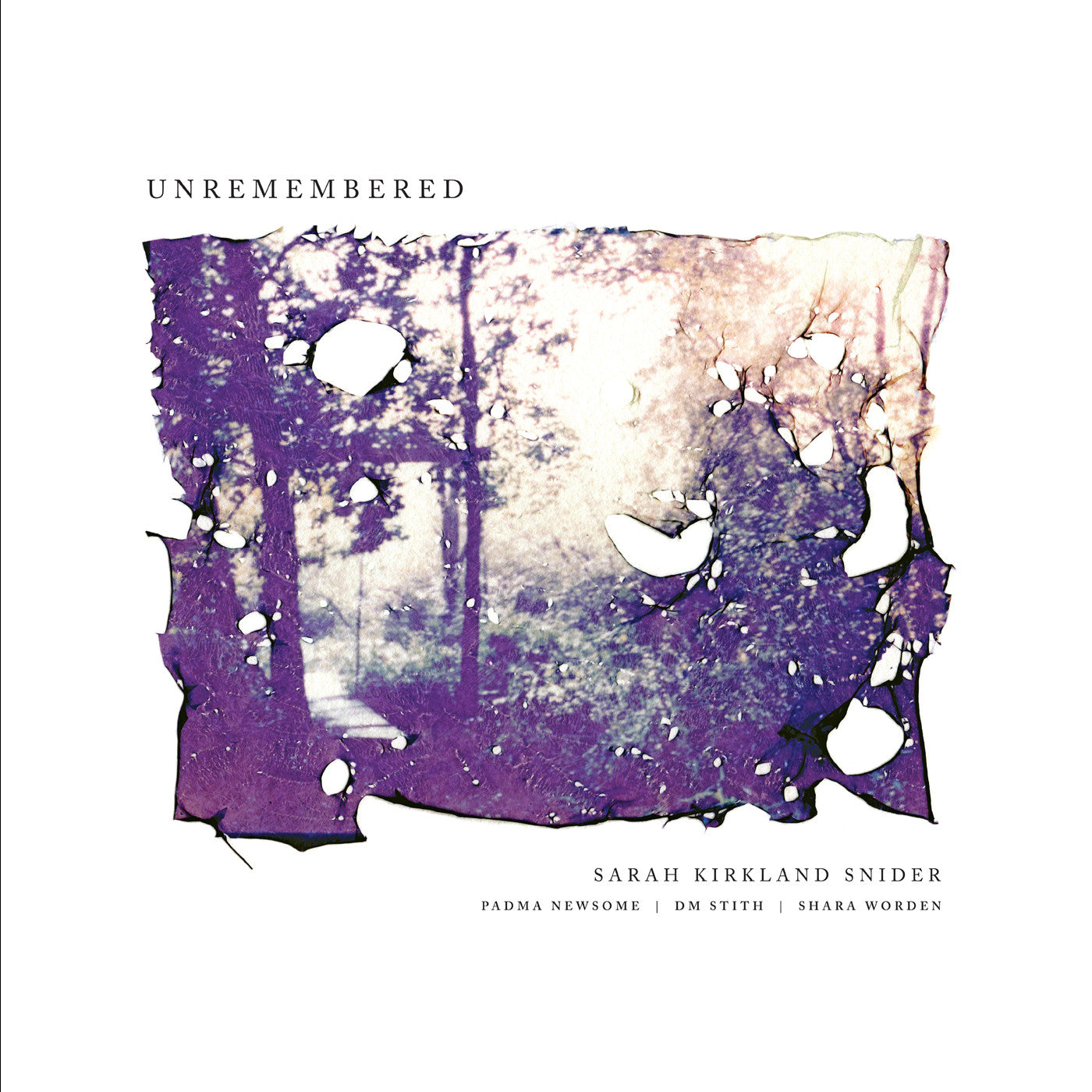 Unremembered (White Vinyl)