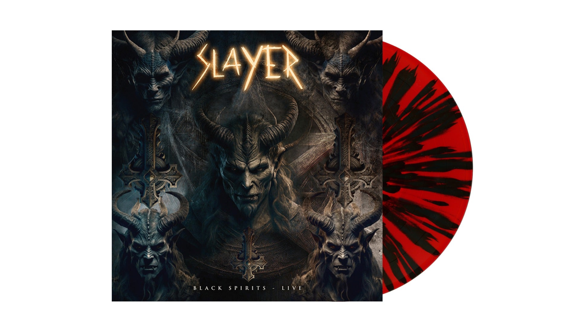 Black Spirits - Live (Red W/ Black Splatter Vinyl)