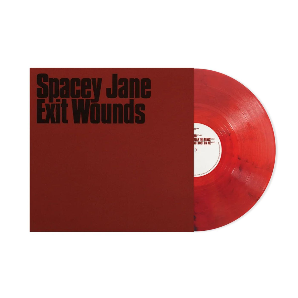 Spacey Jane Exit Wounds red smoke 12 inch vinyl EP