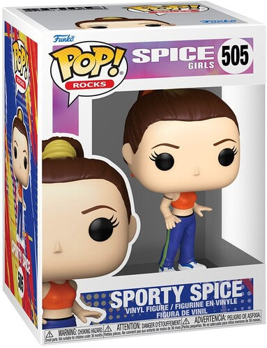 Funko POP! Rocks: Spice Girls - Sporty Spice (Wannabe) (Vinyl Figure, Collectible)