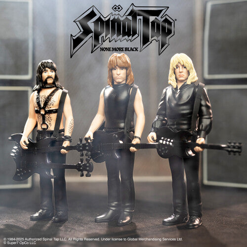 Super7 - Spinal Tap - ReAction Figures Wv2 - Derek Smalls (None More Black) (Collectible, Action Figure)