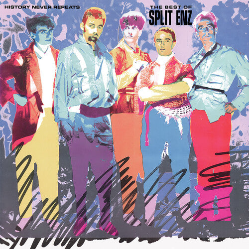 History Never Repeats: The Best Of Split Enz (Colored Vinyl, Violet And Blue Splatter)