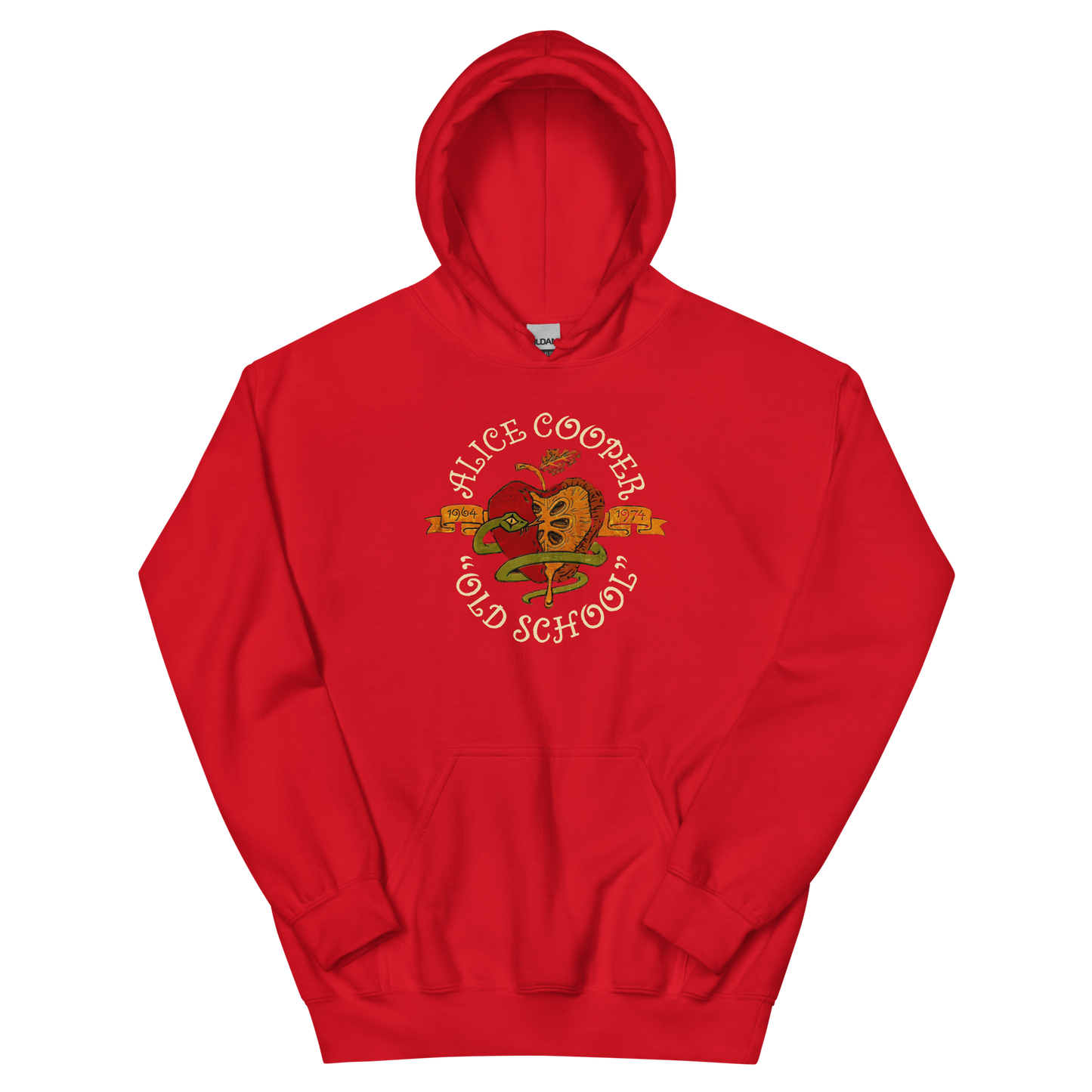 Alice Cooper - Old School Hoodie Red