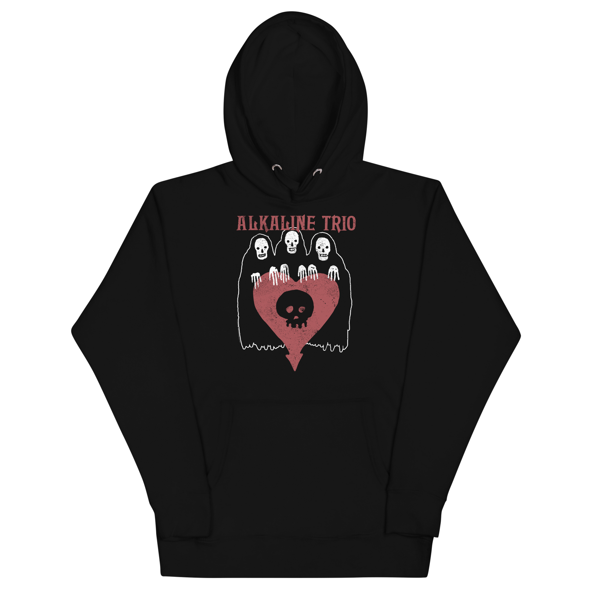 Alkaline Trio Agony and Irony Hoodie Black