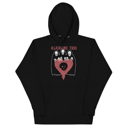 Alkaline Trio Agony and Irony Hoodie Black