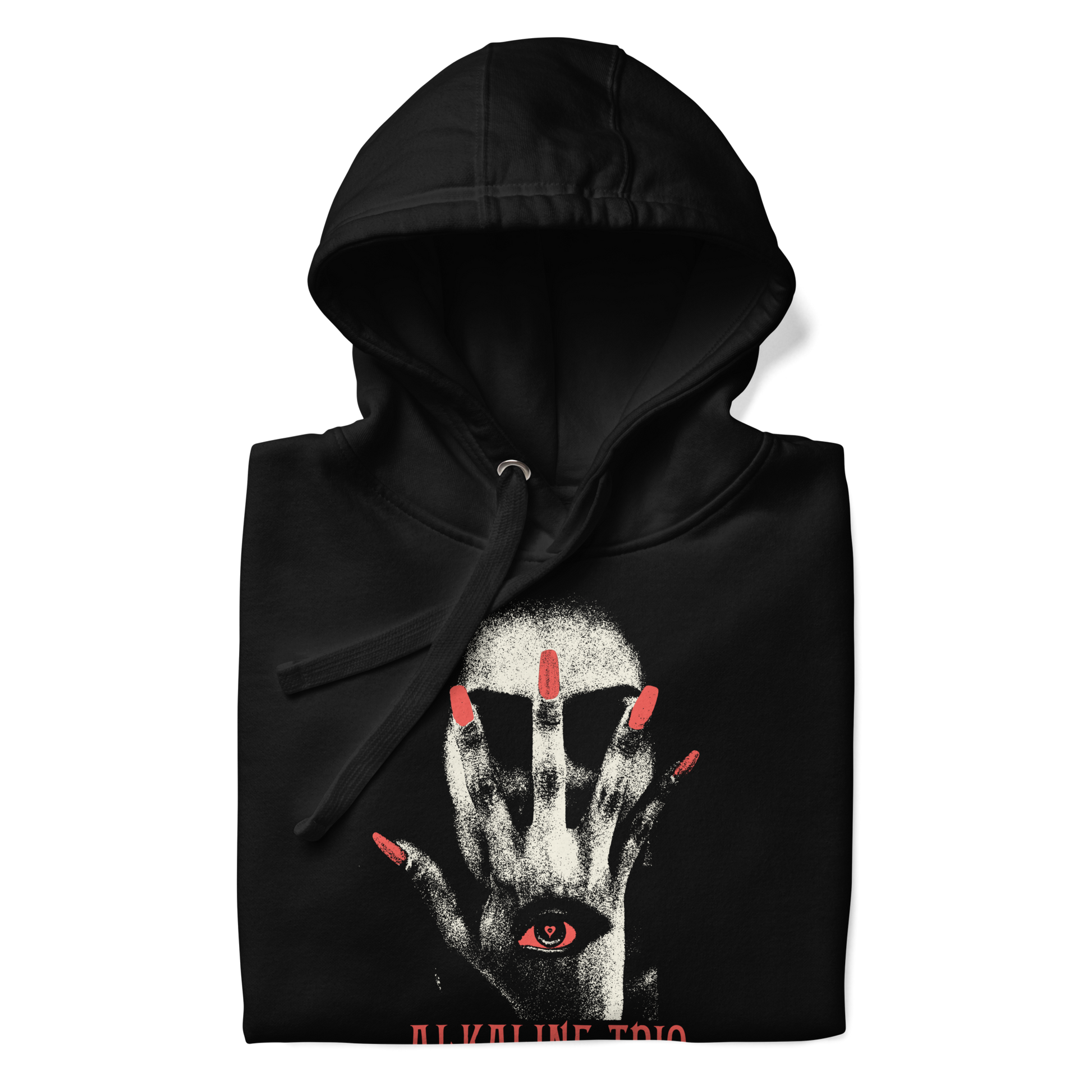 Alkaline Trio Blood, Hair, and Eyeballs Hoodie Black