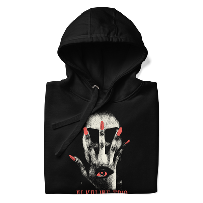 Alkaline Trio Blood, Hair, and Eyeballs Hoodie Black