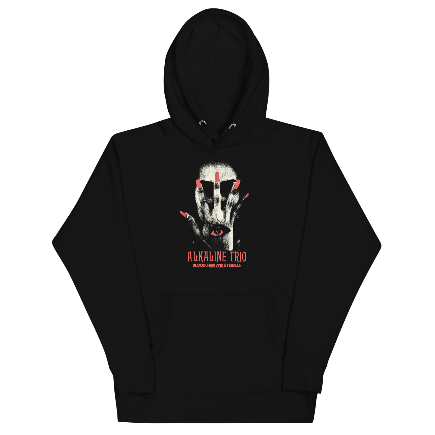 Alkaline Trio Blood, Hair, and Eyeballs Hoodie Black