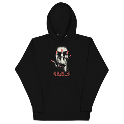 Alkaline Trio Blood, Hair, and Eyeballs Hoodie Black