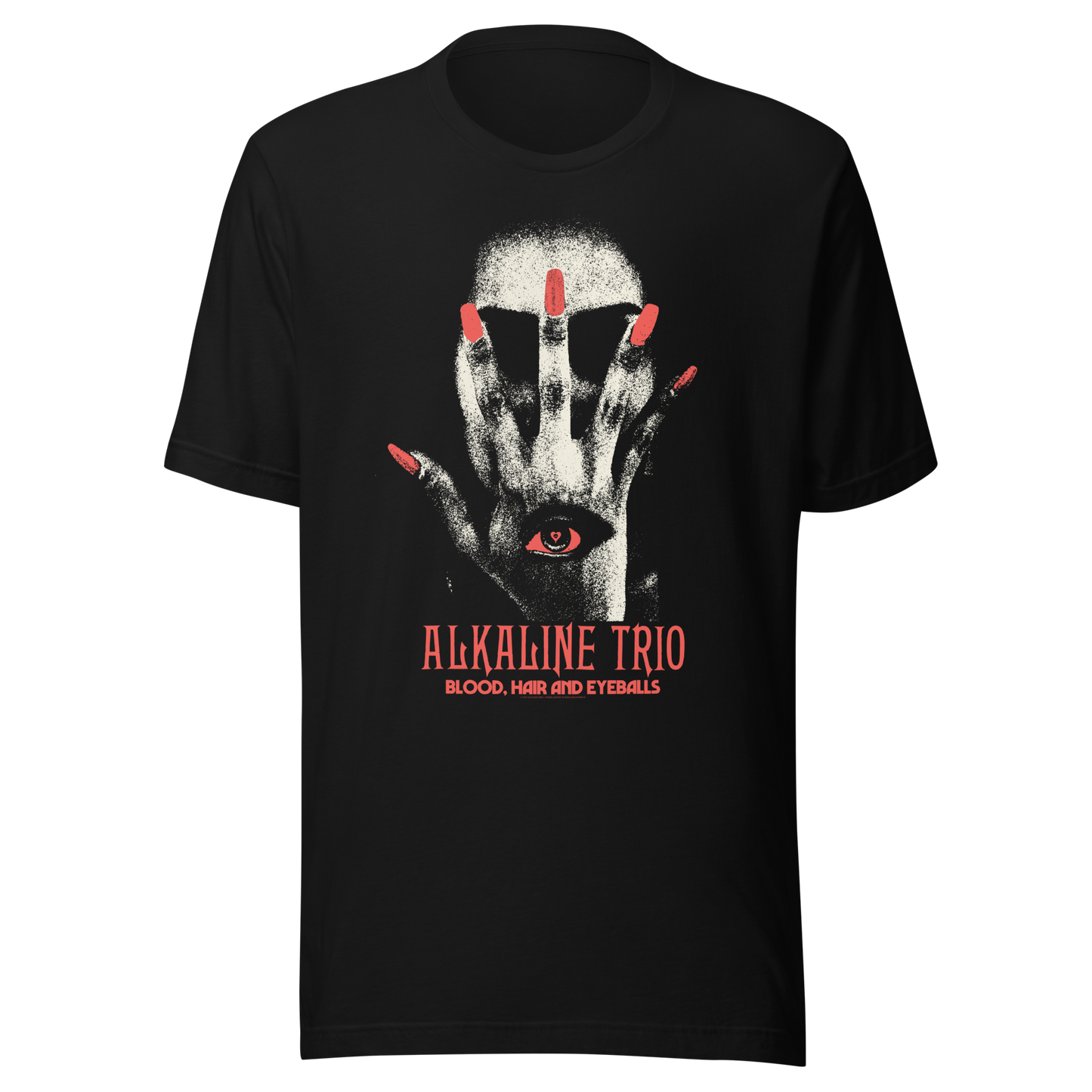 Alkaline Trio Blood, Hair, and Eyeballs T-Shirt Black