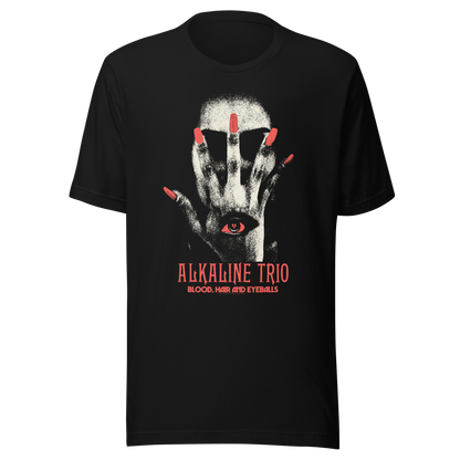 Alkaline Trio Blood, Hair, and Eyeballs T-Shirt Black
