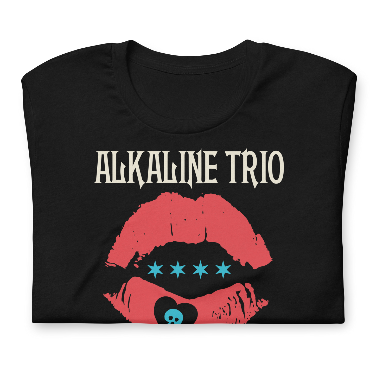 Alkaline Trio Bloody Kiss T-Shirt Black