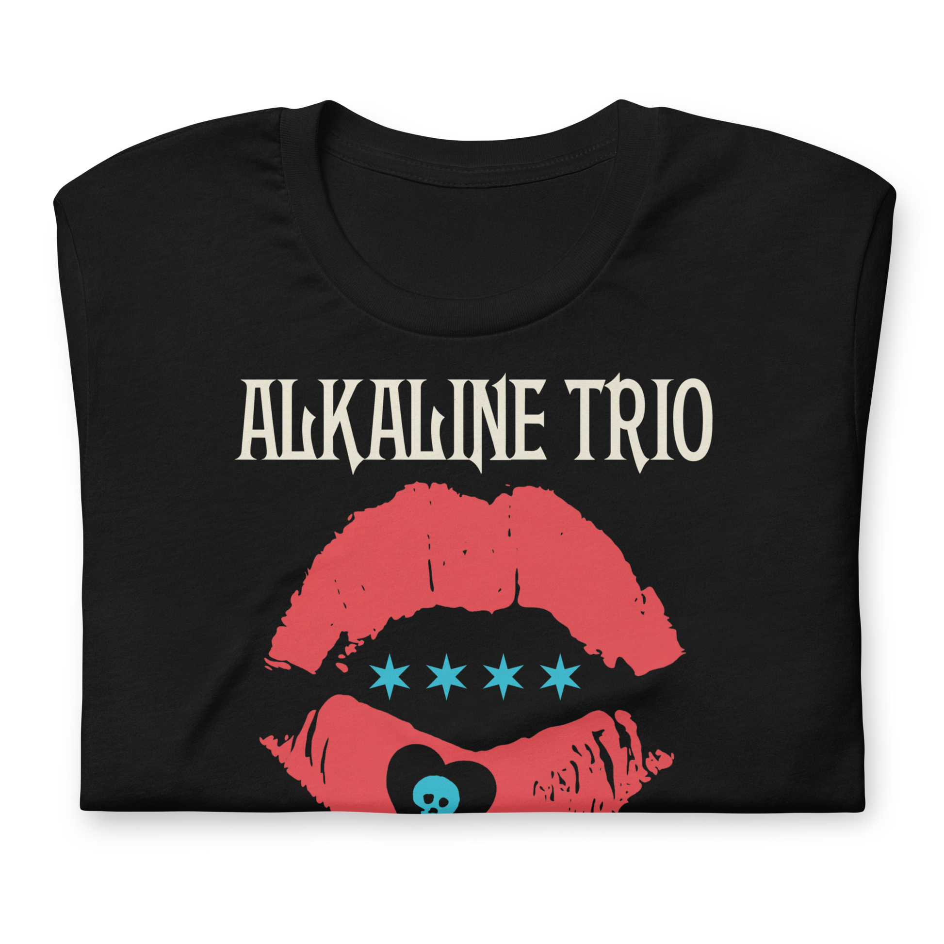 Alkaline Trio Bloody Kiss T-Shirt Black