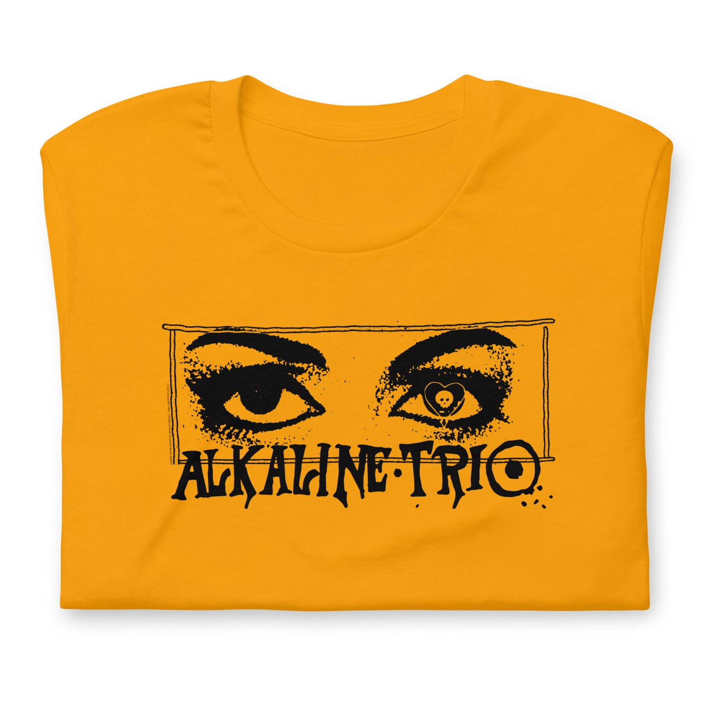 Alkaline Trio Chicago's Finest T-Shirt Gold