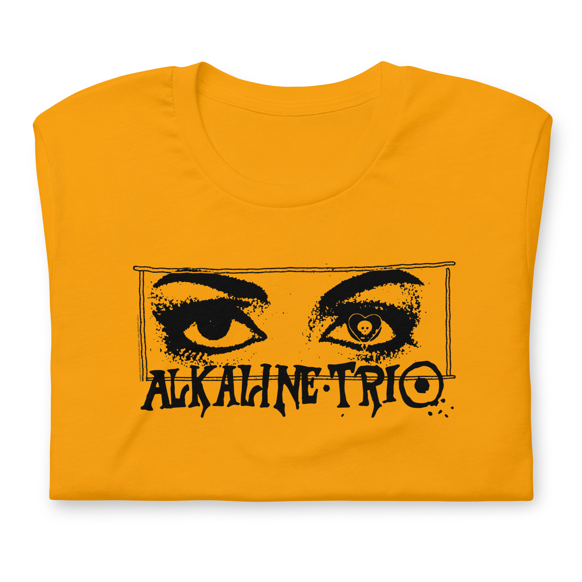 Alkaline Trio Chicago's Finest T-Shirt Gold