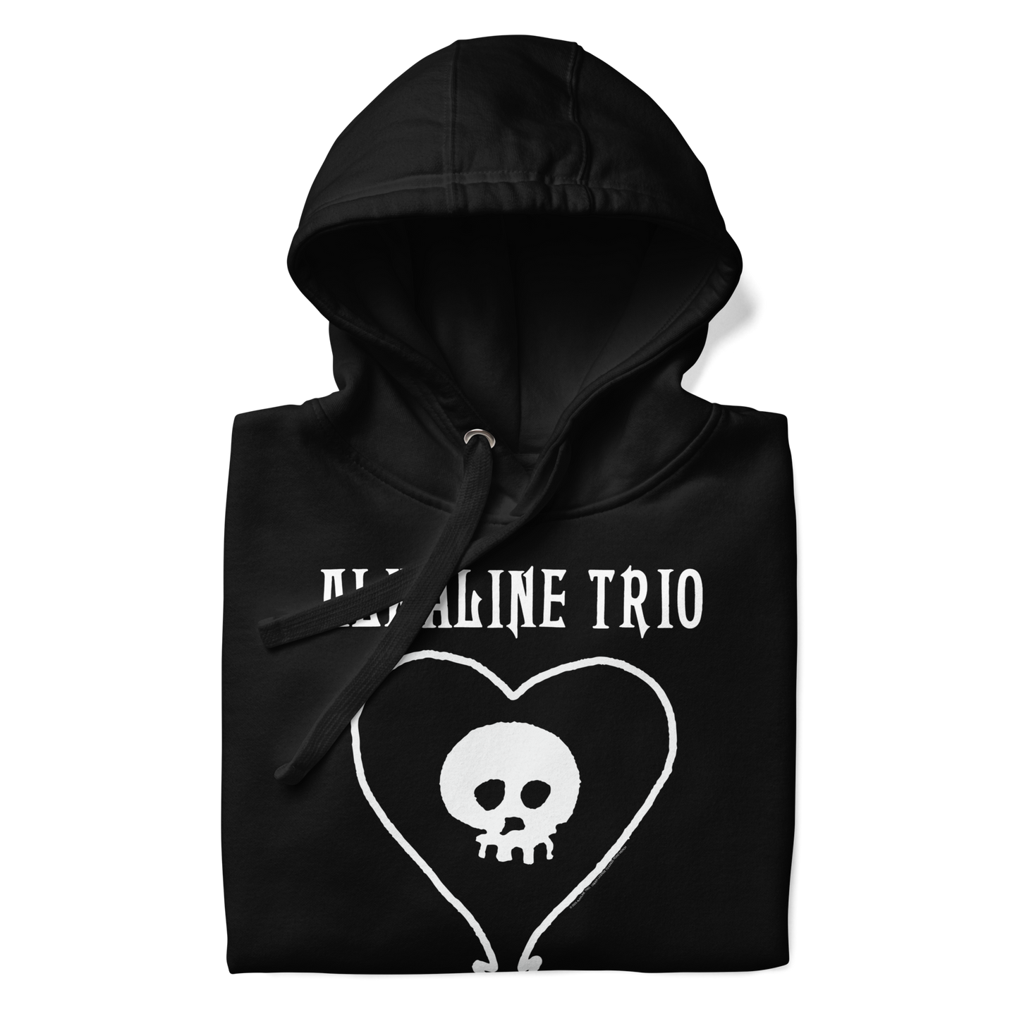 Alkaline Trio Heart Skull Hoodie Black