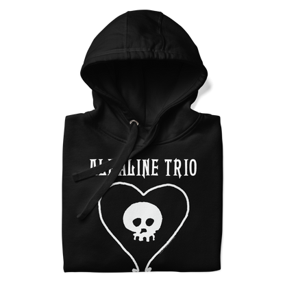 Alkaline Trio Heart Skull Hoodie Black