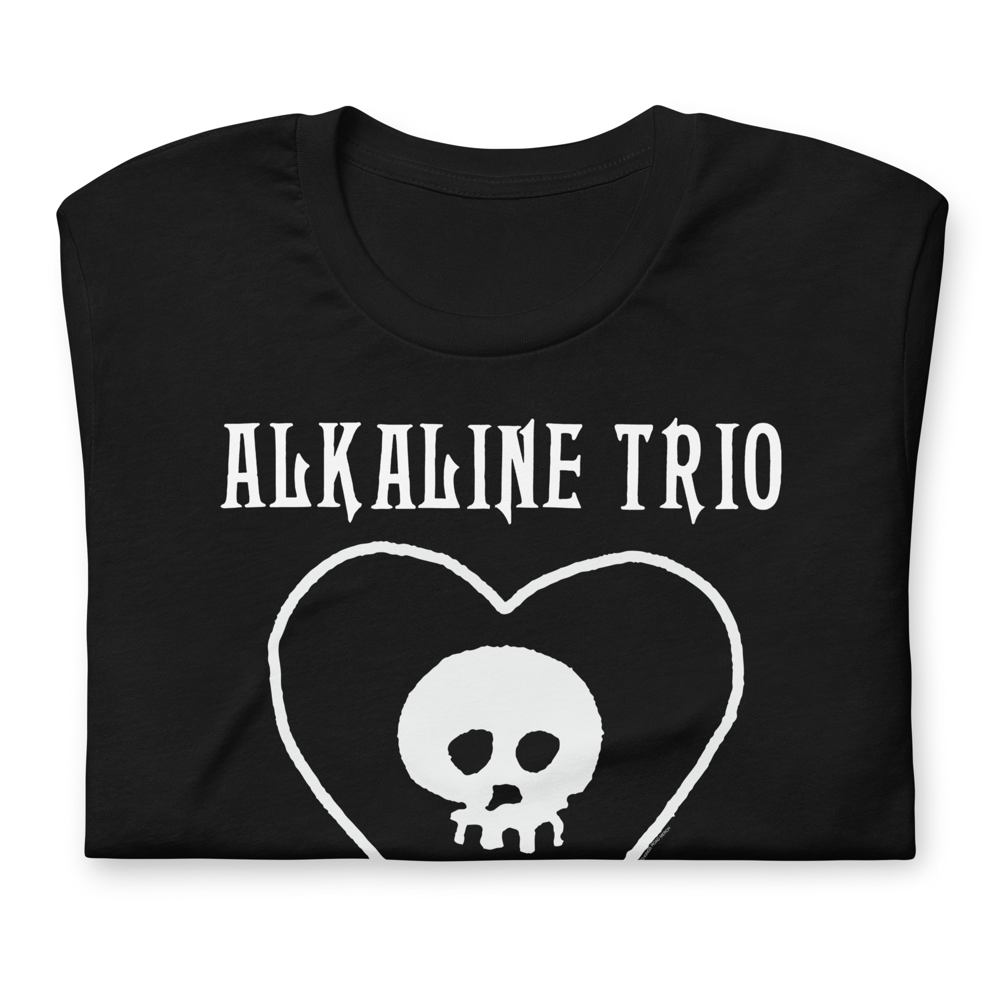 Alkaline Trio Heart Skull T-Shirt Black