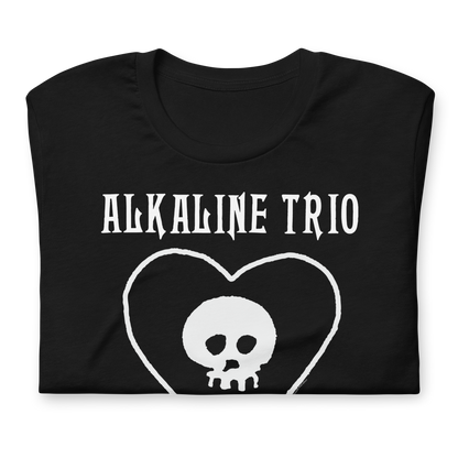 Alkaline Trio Heart Skull T-Shirt Black
