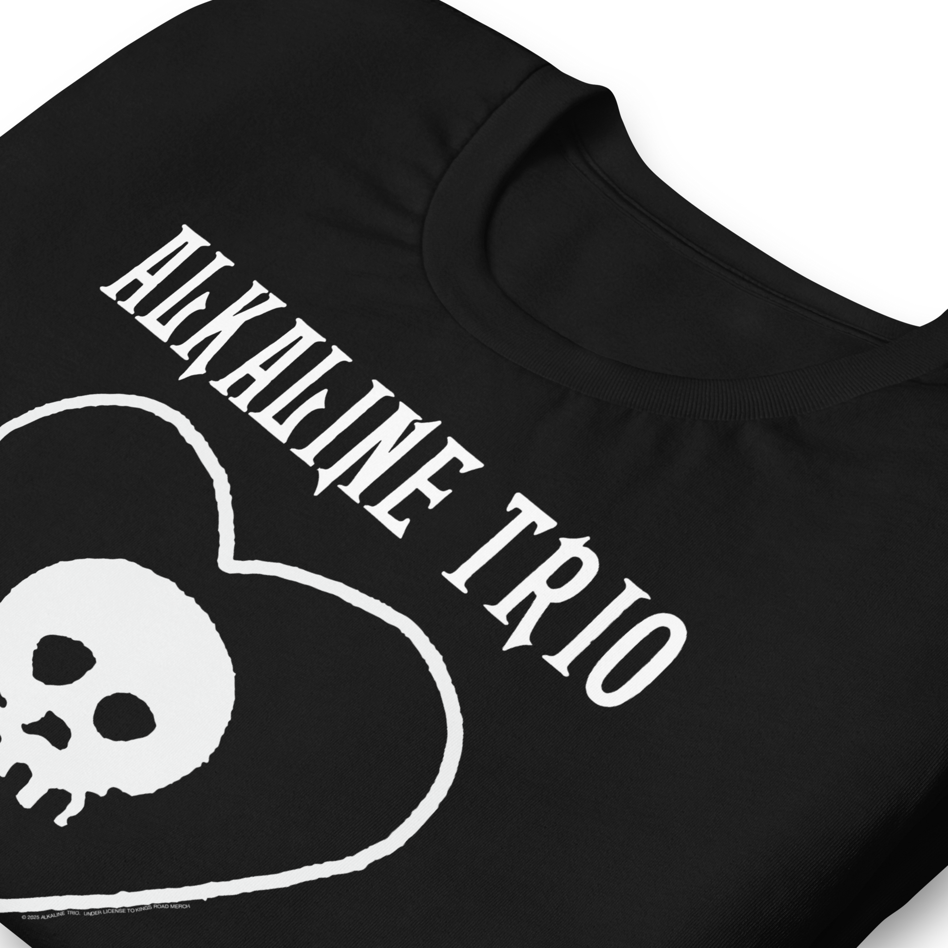 Alkaline Trio Heart Skull T-Shirt Black