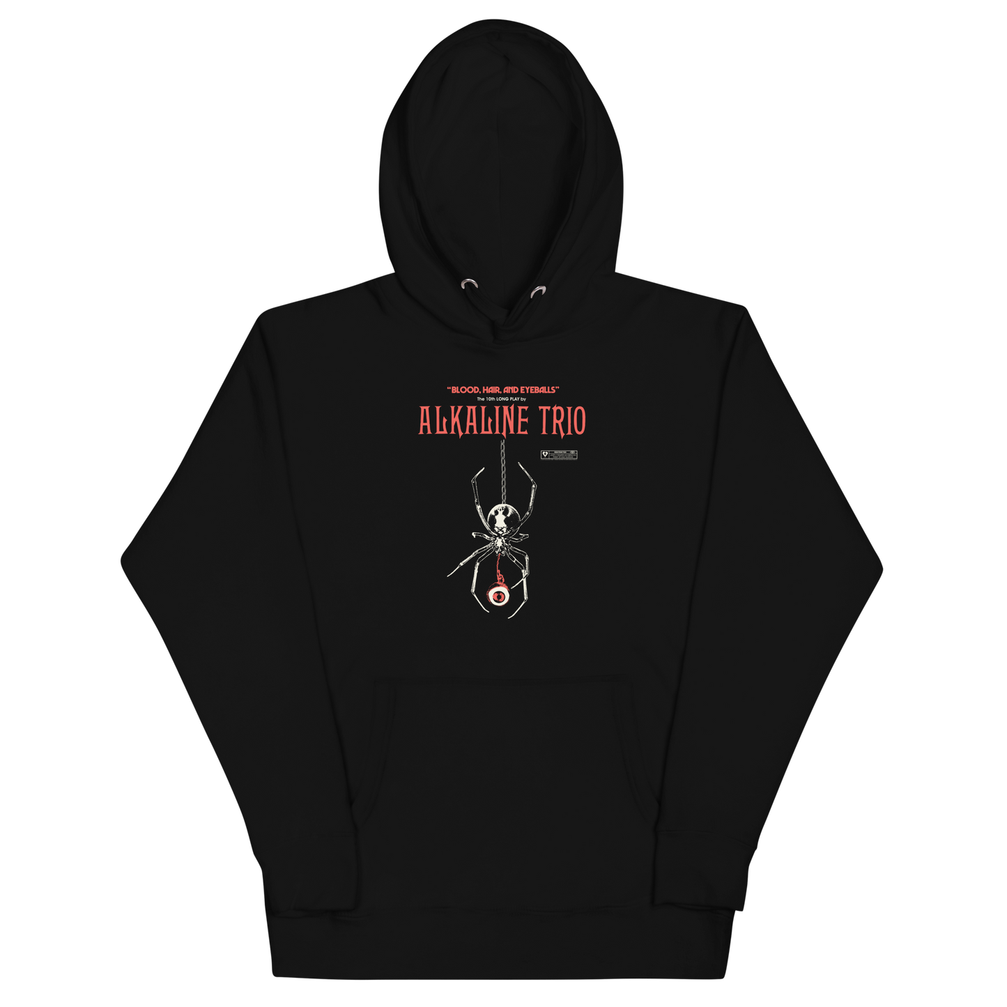 Alkaline Trio Long Play Hoodie Black