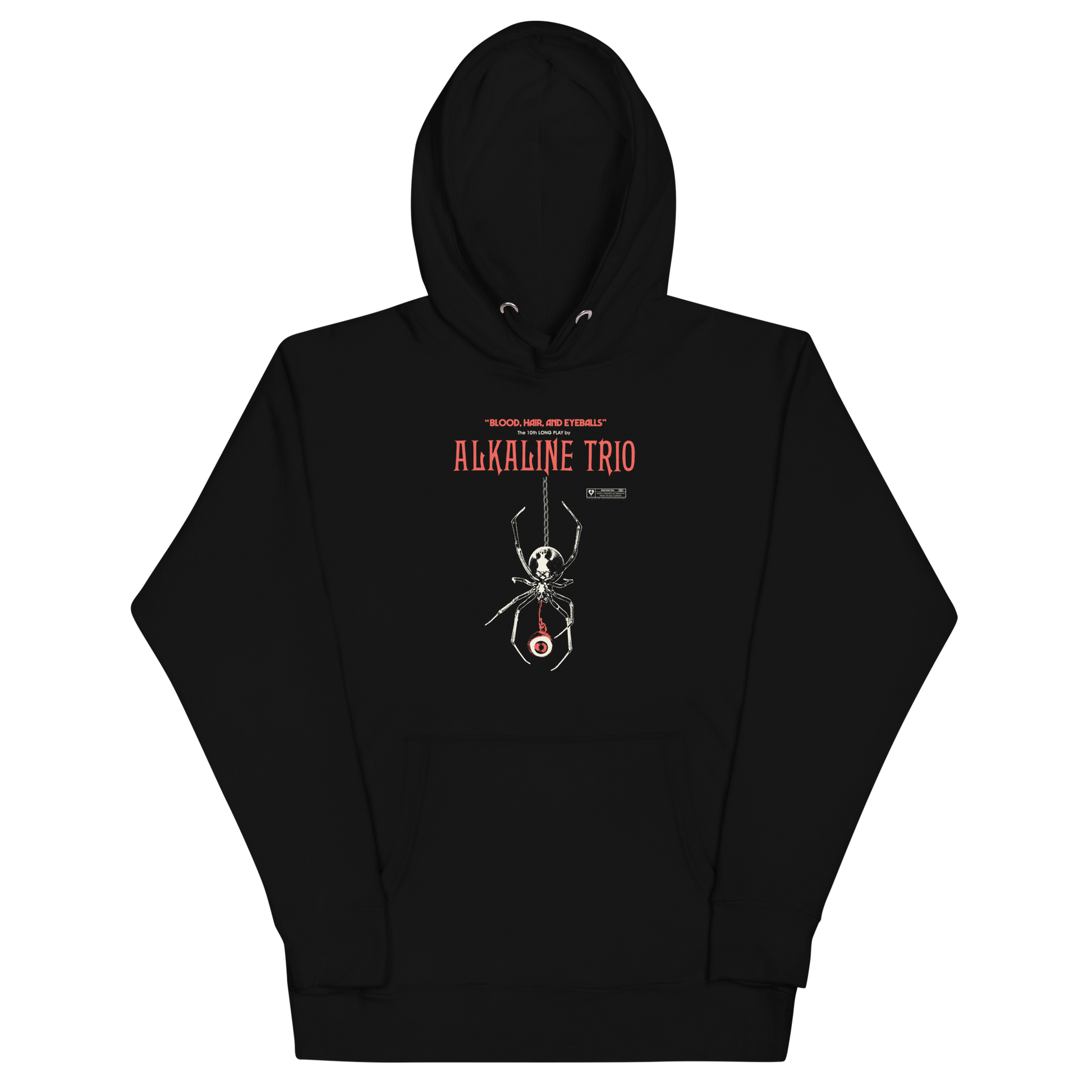 Alkaline Trio Long Play Hoodie Black