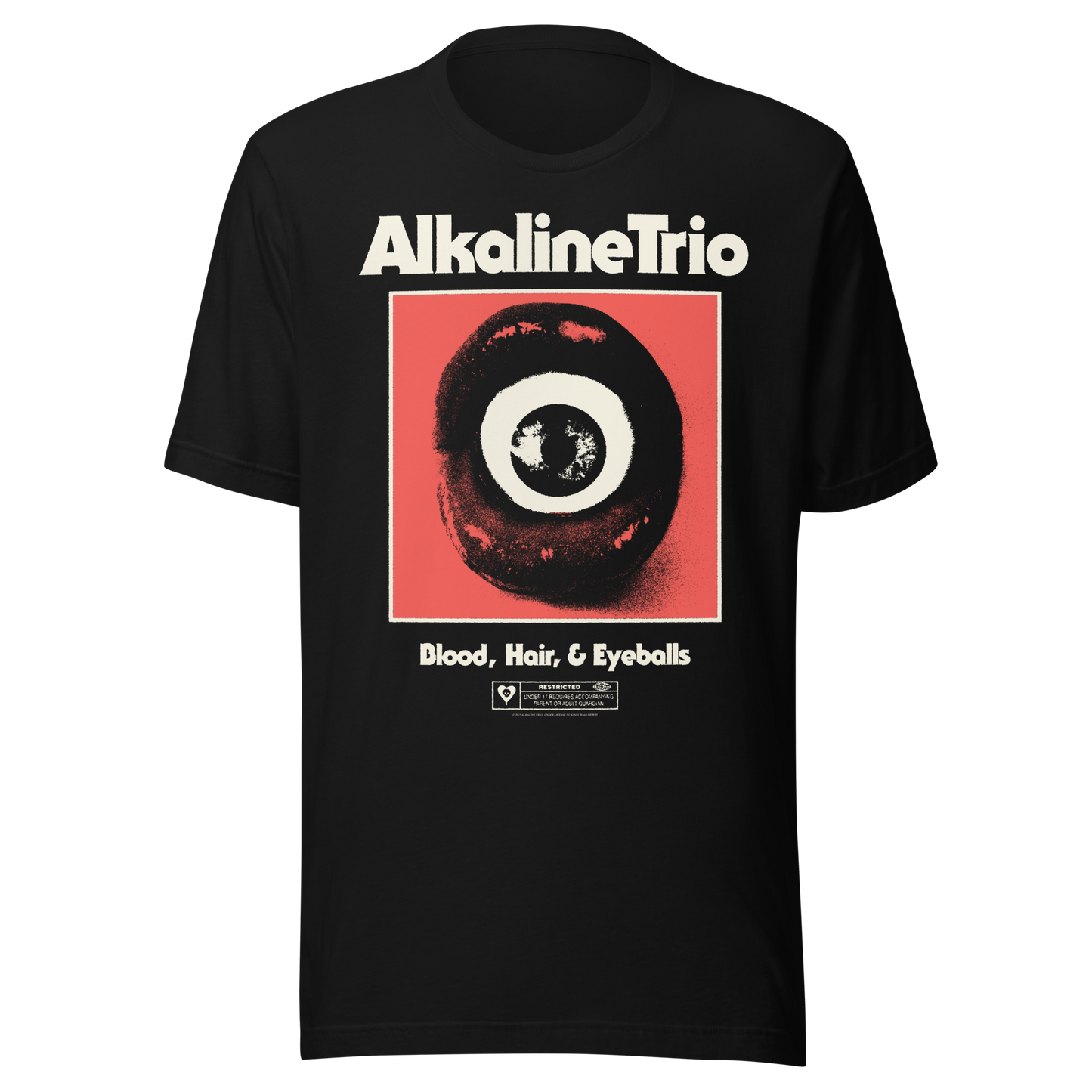 Alkaline Trio Restricted T-Shirt Black