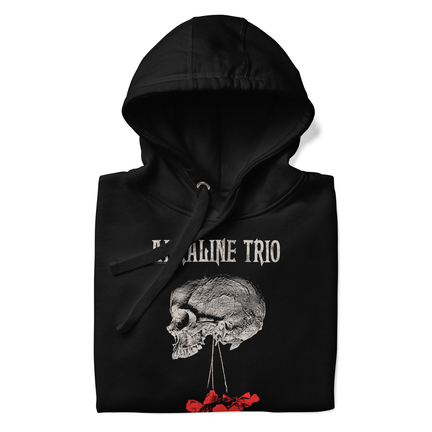Alkaline Trio Roses Blooming Hoodie Black