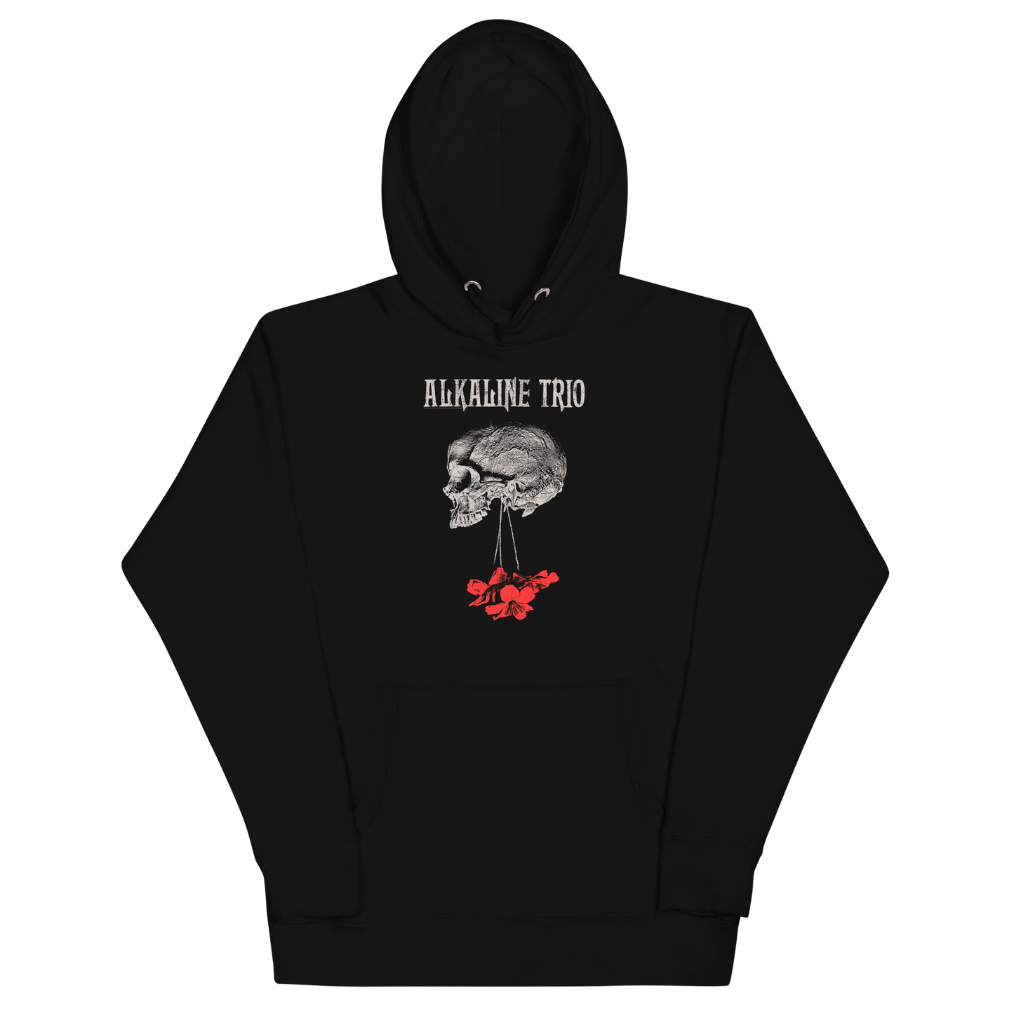 Alkaline Trio Roses Blooming Hoodie Black