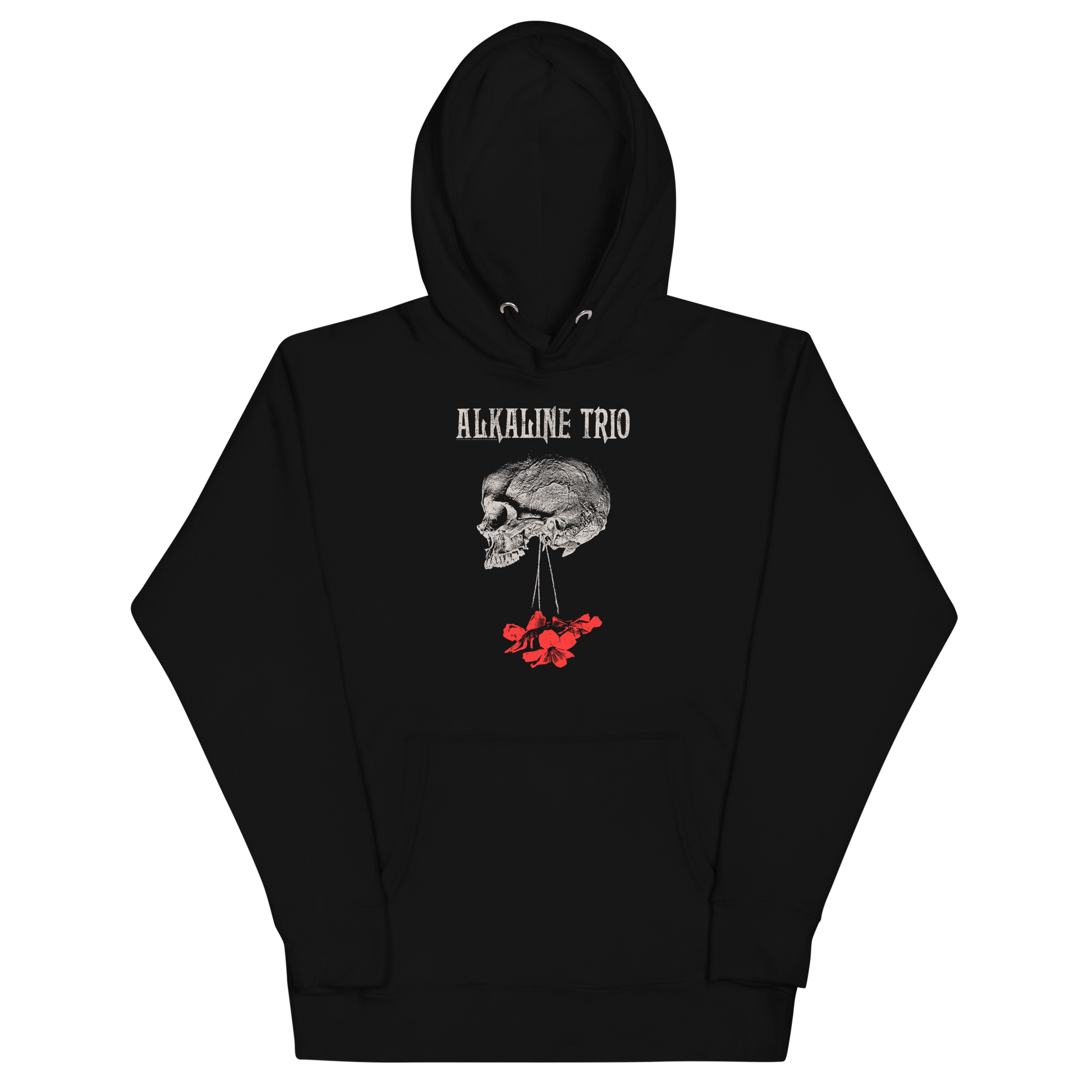Alkaline Trio Roses Blooming Hoodie Black