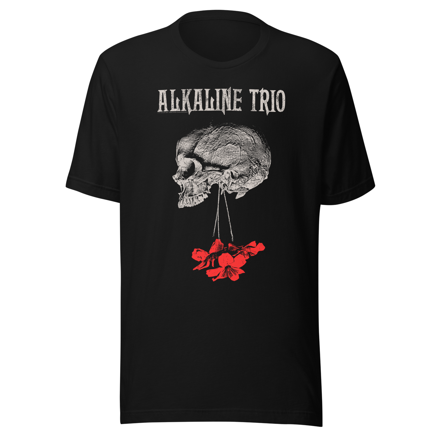 Alkaline Trio Roses Blooming T-Shirt Black