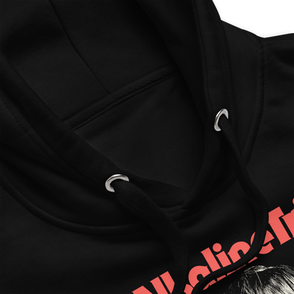 Alkaline Trio Wig Skull Hoodie Black