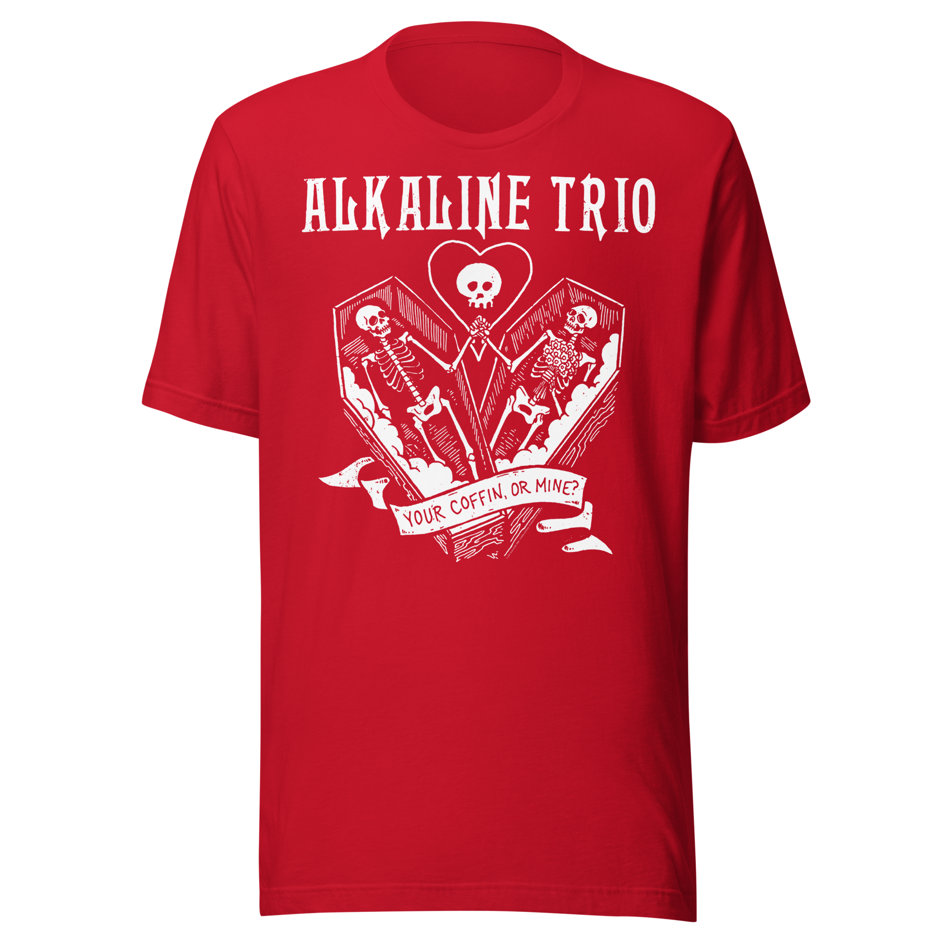Alkaline Trio Your Coffin or Mine T-Shirt Black