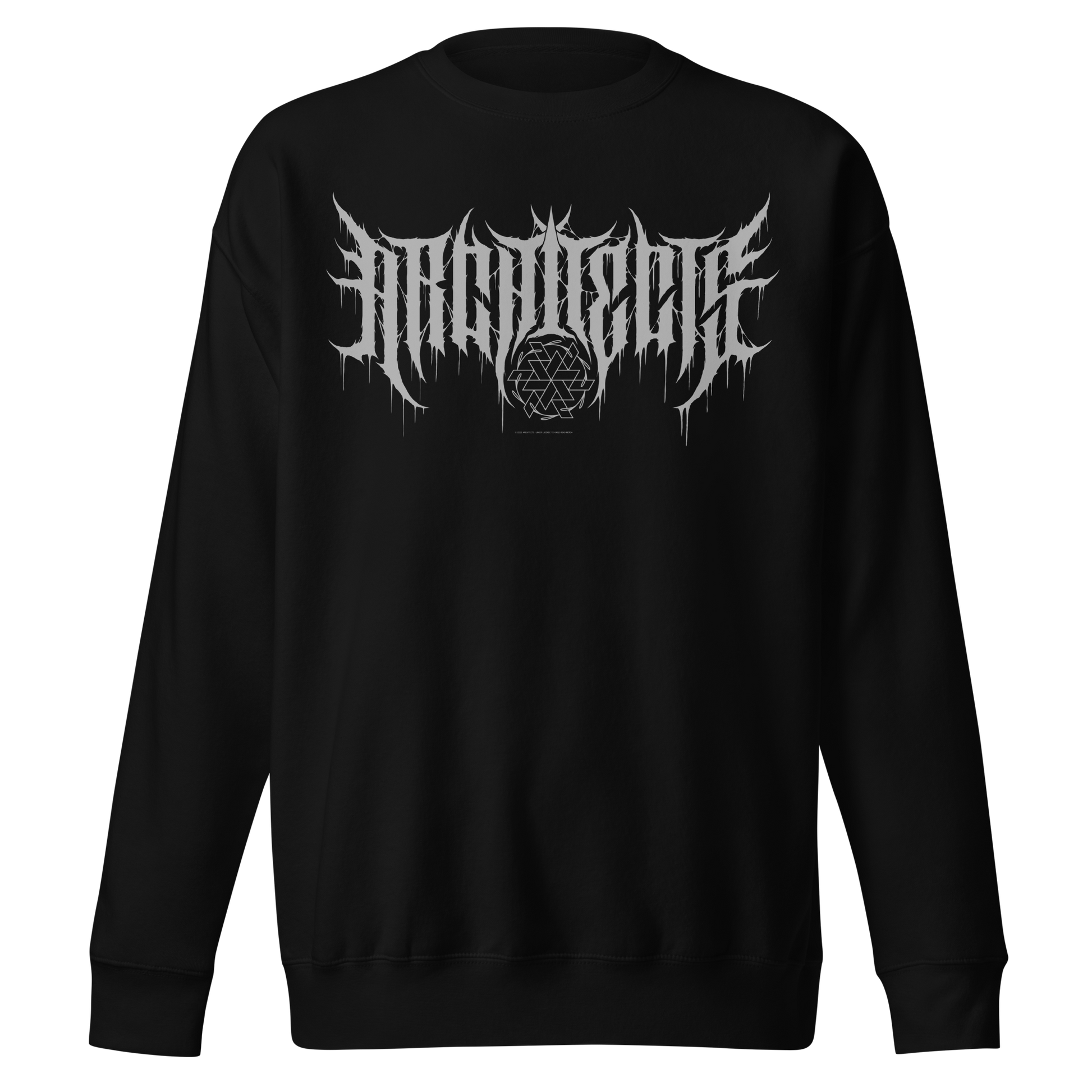 Architects Gothic Logo Sweatshirt Black