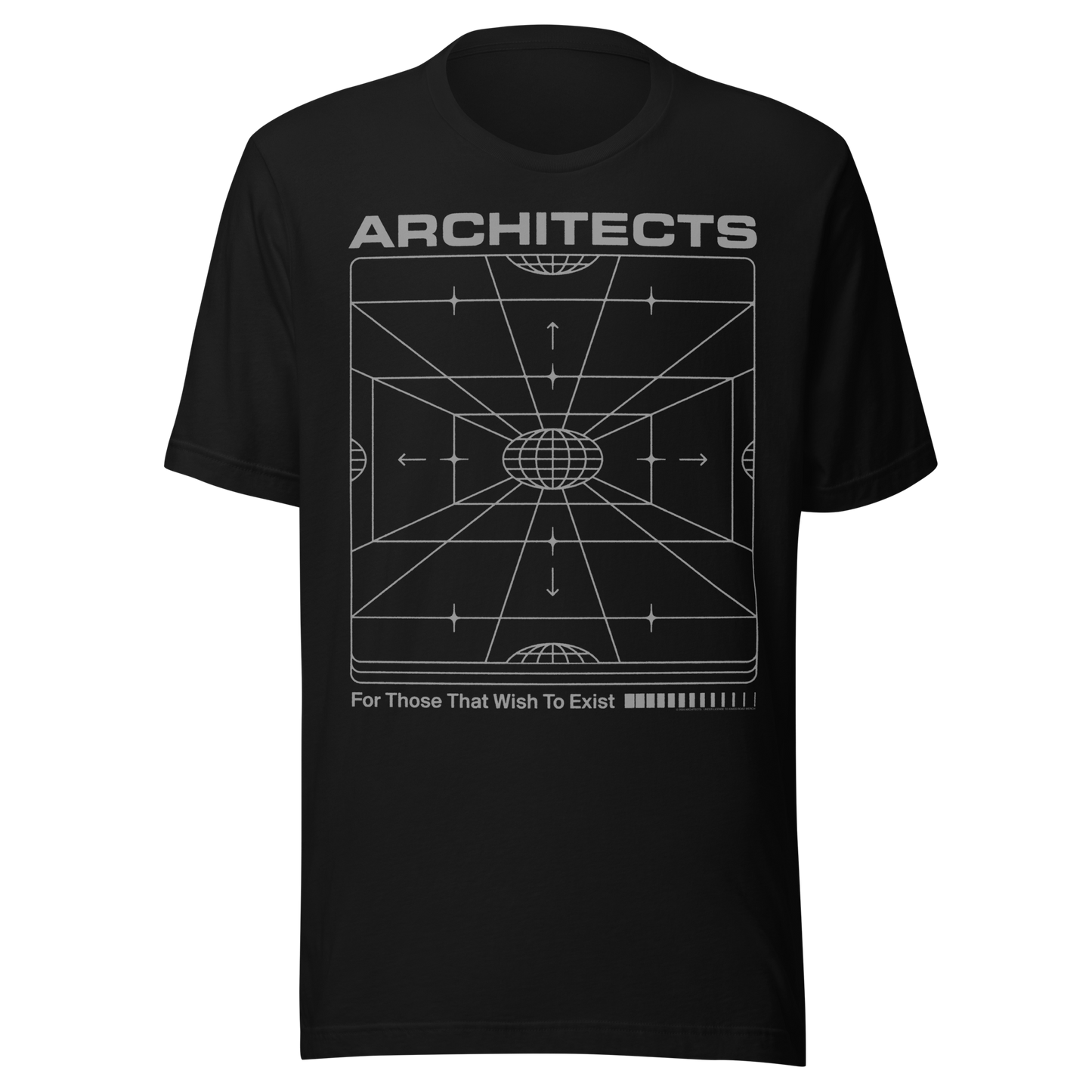 Architects Wish to Exist T-Shirt Black