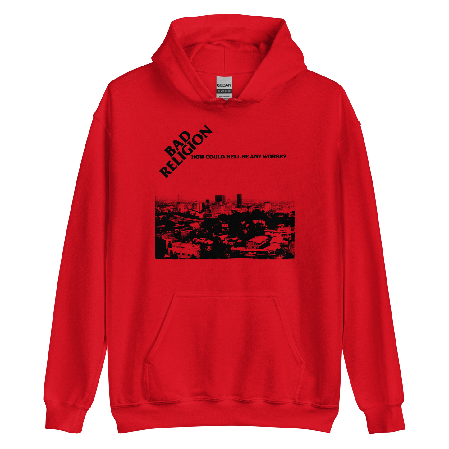 Bad Religion Any Worse Hoodie Red