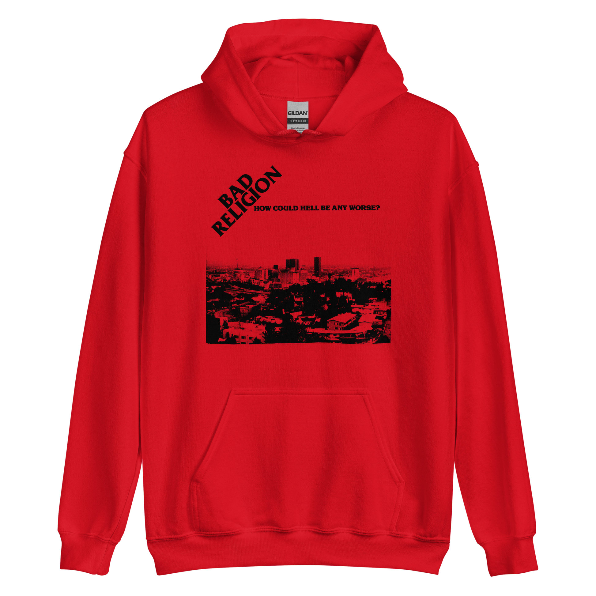 Bad Religion Any Worse Hoodie Red