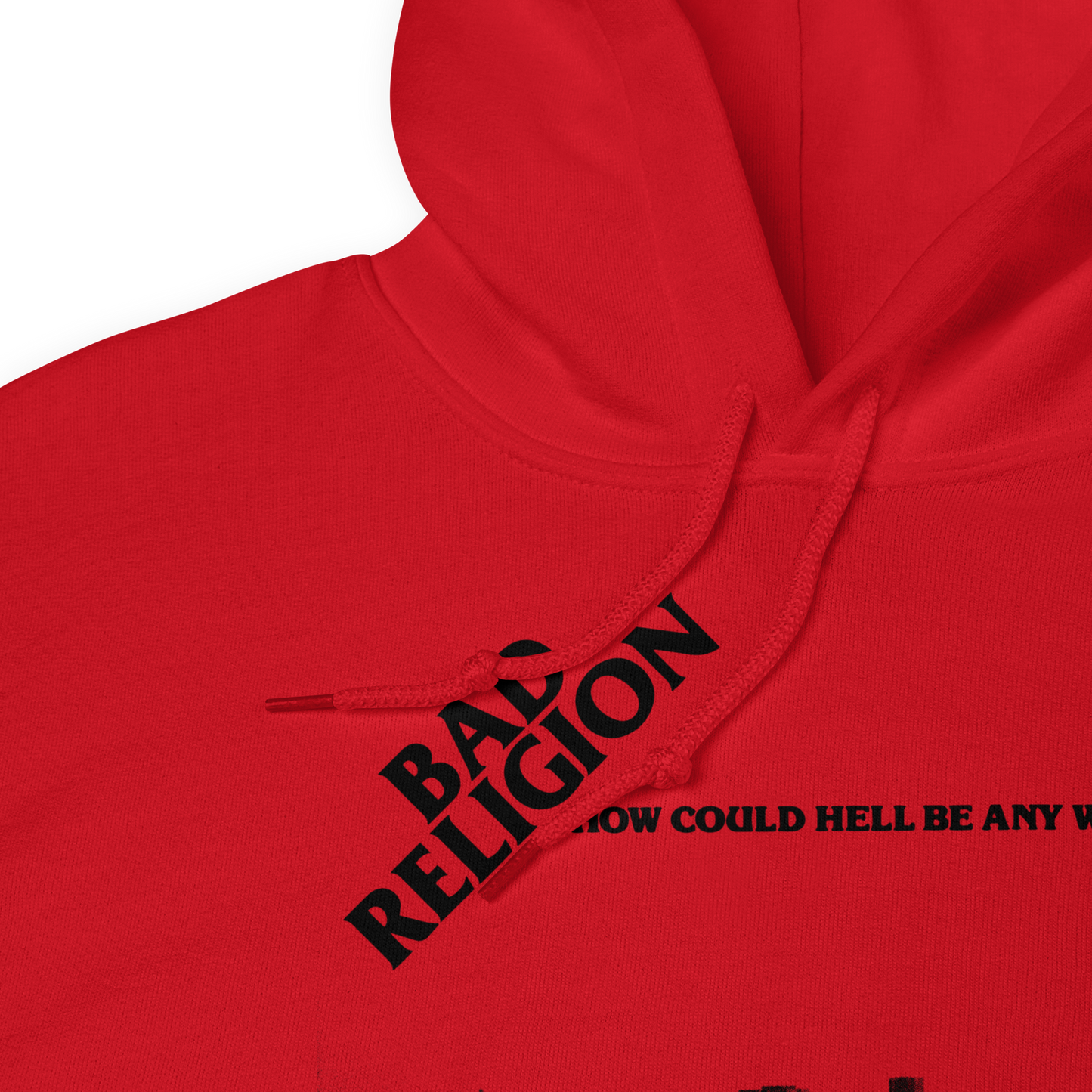 Bad Religion Any Worse Hoodie Red
