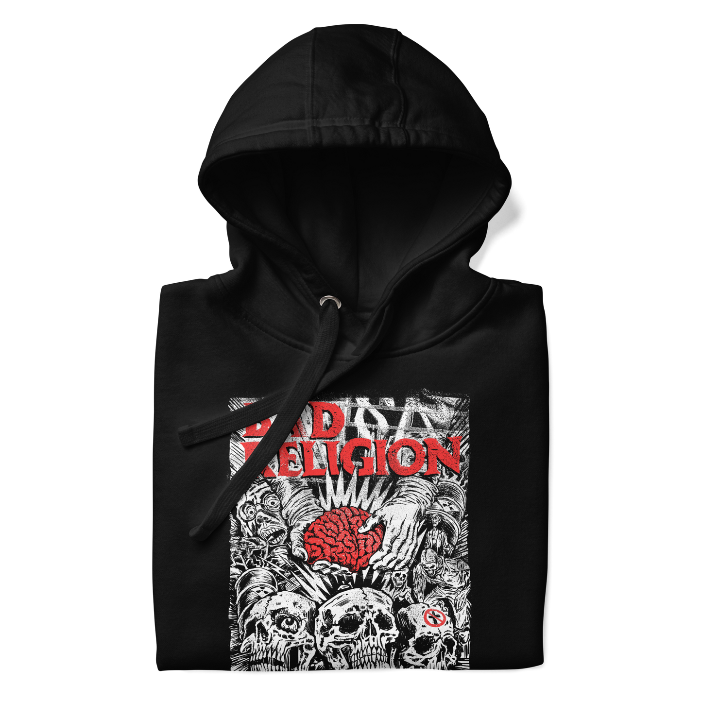 Bad Religion Brains Hoodie Black