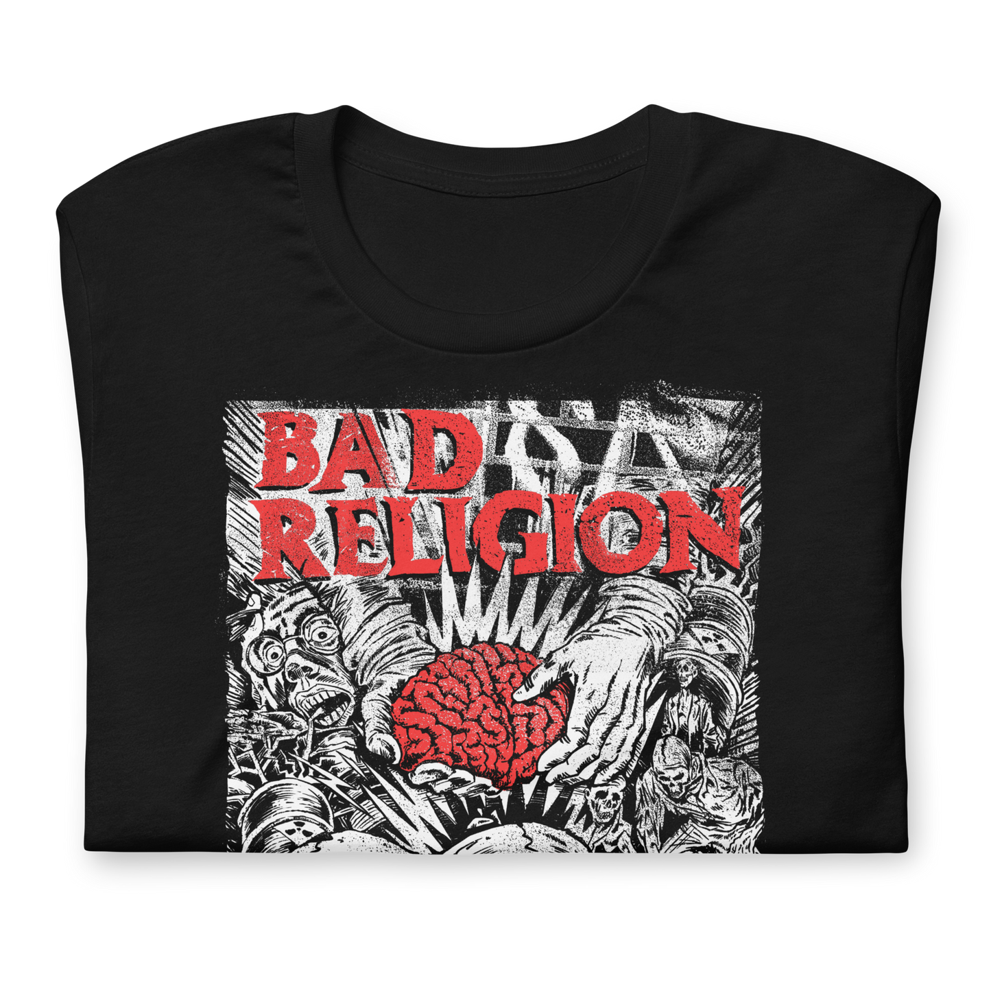 Bad Religion Brains T-Shirt Black