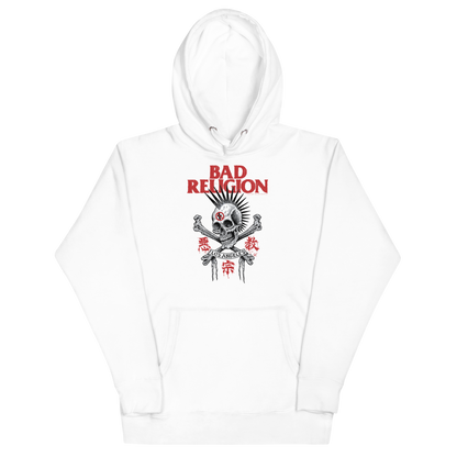 Bad Religion City of Angels Hoodie White
