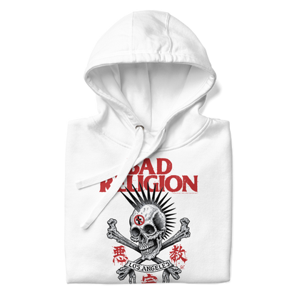 Bad Religion City of Angels Hoodie White