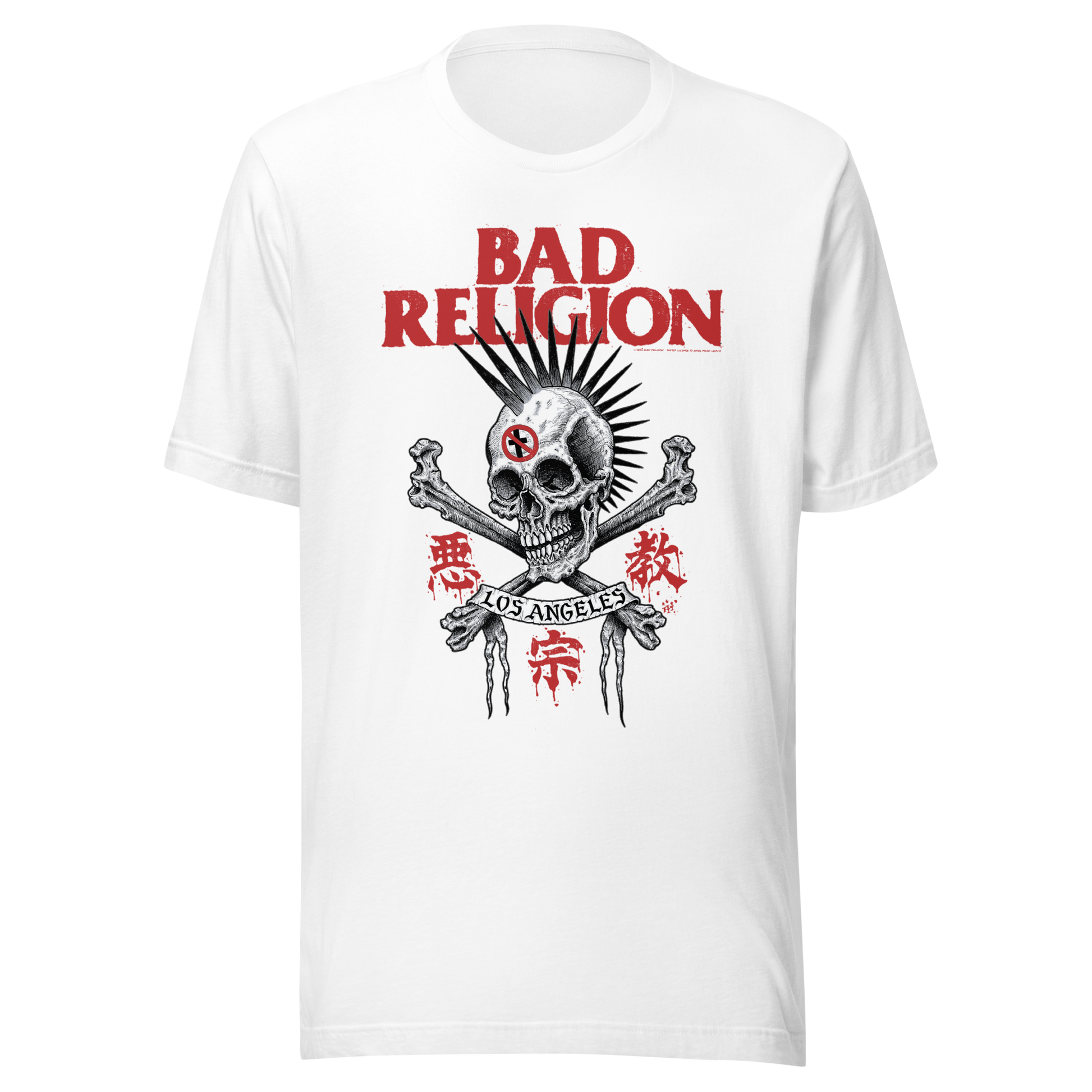 Bad Religion City of Angels T-Shirt White